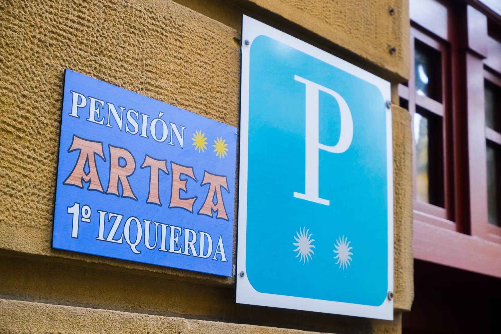 Pension Artea San Sebastián Eksteriør billede